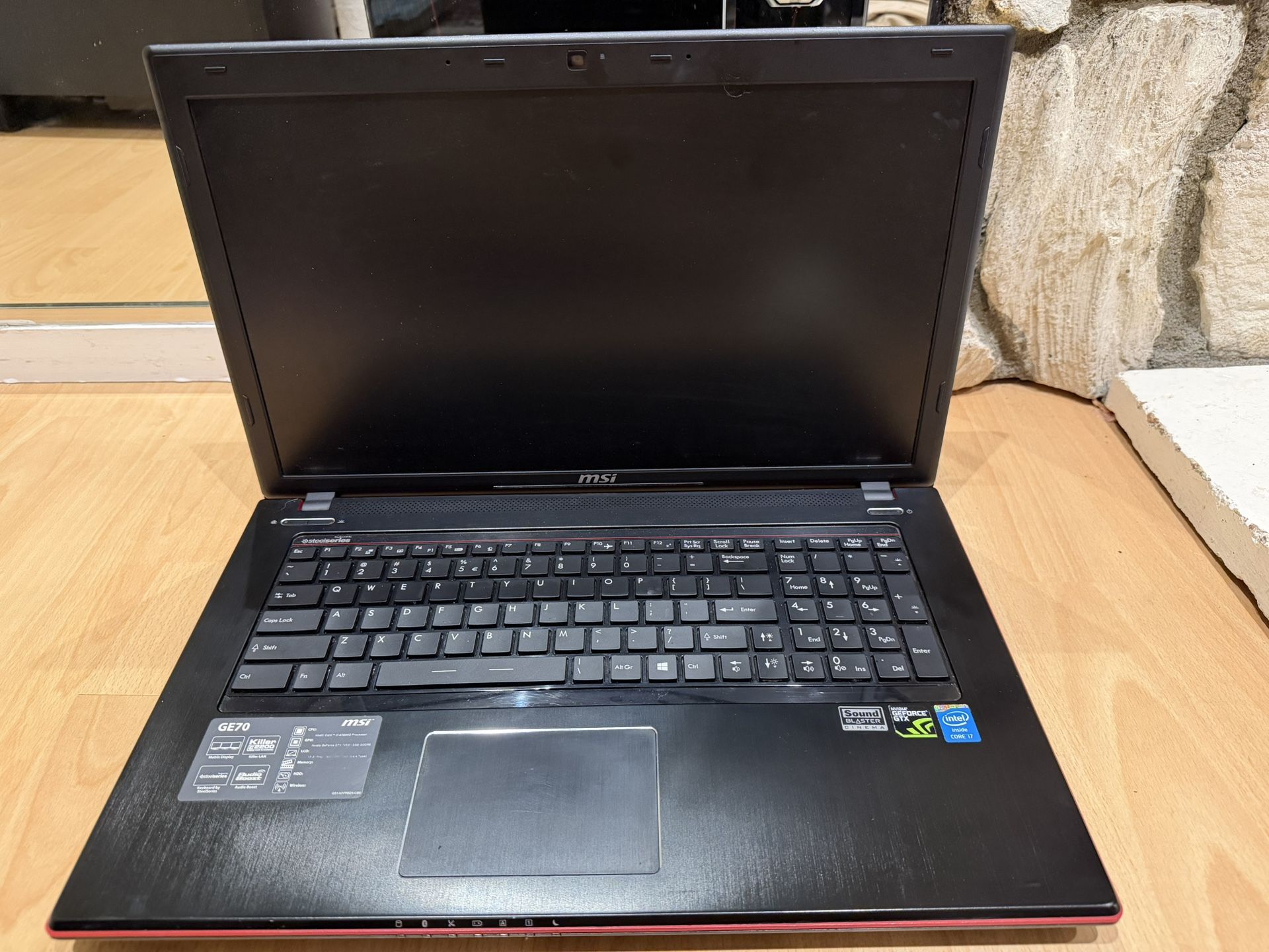 MSI GE70 17.3" Gaming Laptop - i7-4700MQ, 8GB RAM, GT 765M - MUST Be Plugged In (OBO)
