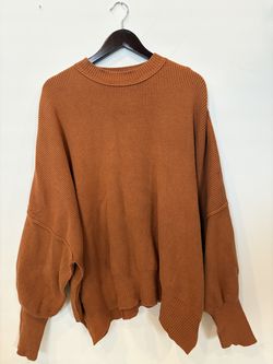 Women’s Free People oversized sweater.
