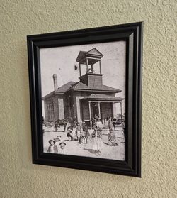 The Old Hesperia Schoolhouse.