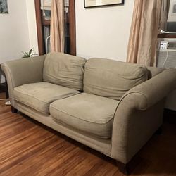 Beige Soft Sofa Couch 