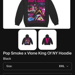 Pop Smoke x Vlone King Of NY Hoodie & Sweatpants