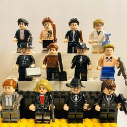 Street Gang Minifigures Big Lot | New Custom LEGO Compatible Toys