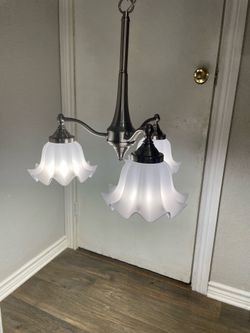 3-Light Hanging Brushed Nickel