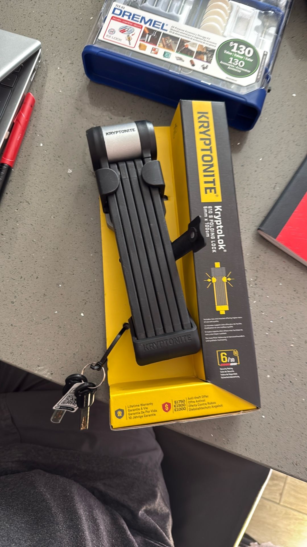 Kryptonite Lock 610 S Folding Lock