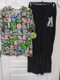 Rick & Morty Scrub Set