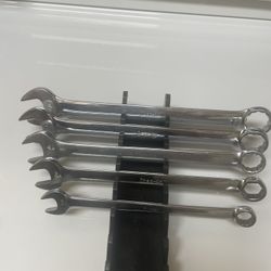 Snap-On Tools 5 Piece Combination SAE Wrenches