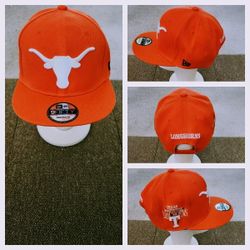TEXAS LONGHORNS NCAA COLLEGE SNAPBACK HAT. 