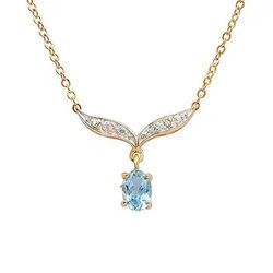 Topaz Dimond Necklace