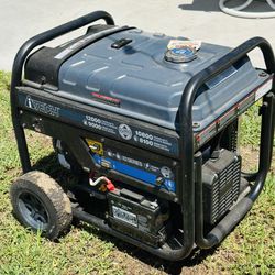 12000 Watt Portable Generator Heavy Duty Gas & Propane Powered with Electric Start for Jobsite, RV, Dual Fuel, Whole House Backup Emergency