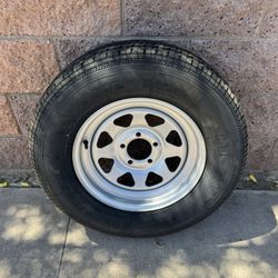 Trailer Spare Tire 