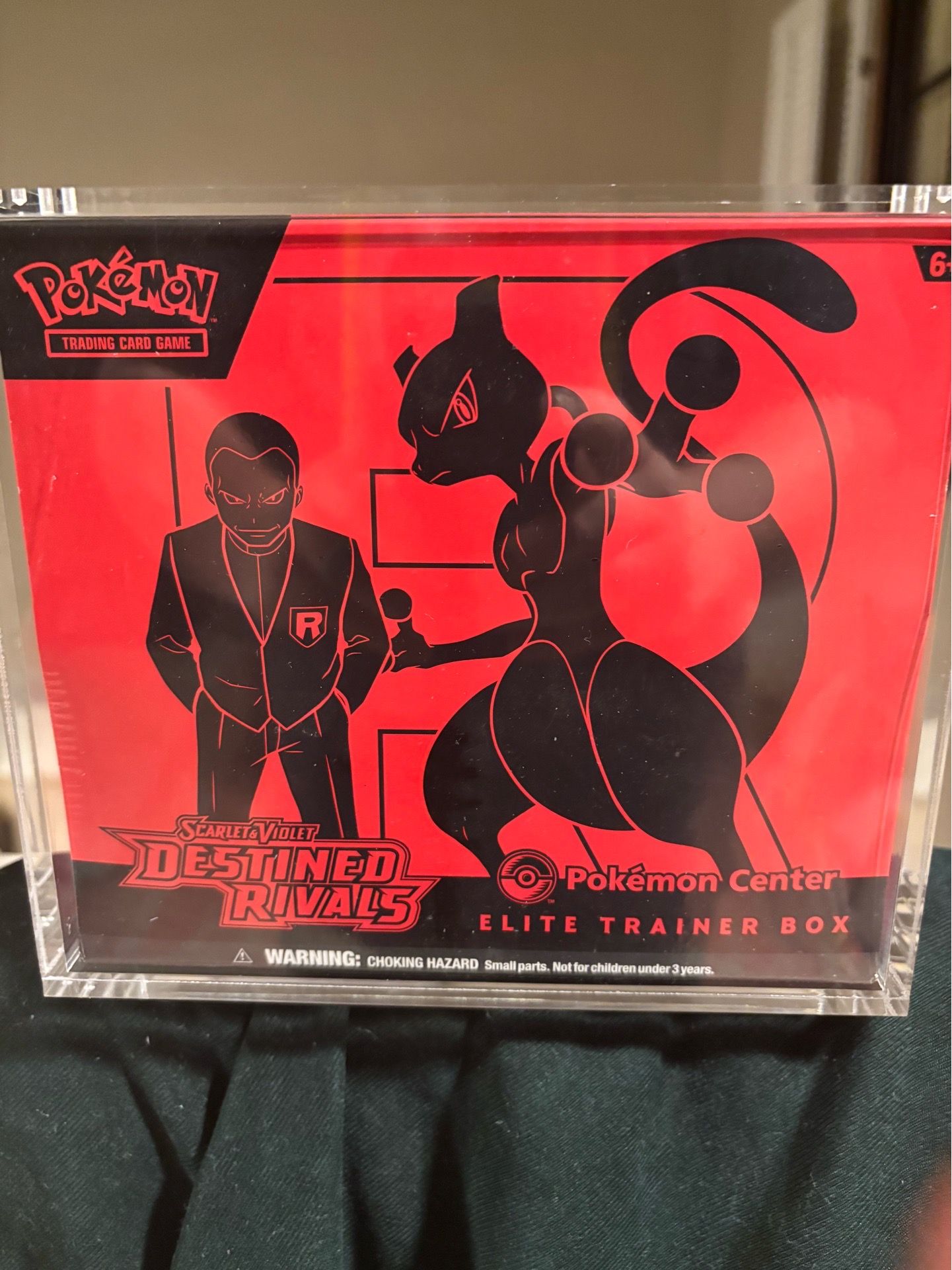 Destined rivals ETB (pokemon center)