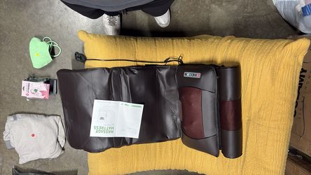 Massage mattress everything included