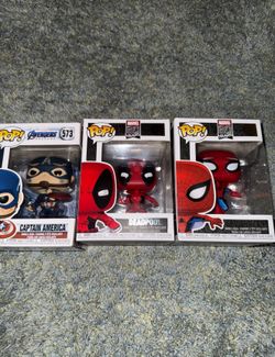 Funko Pop Lot Marvel (3)