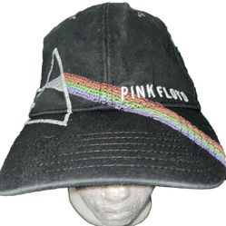 Pink Floyd Anoma Mens Black Back Strap Adjustable Cotton Baseball Cap 2008