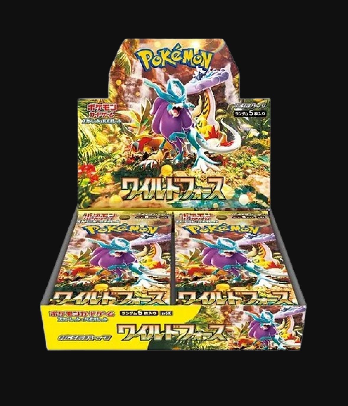 Pokémon Japanese Wild Forces Booster Boxes