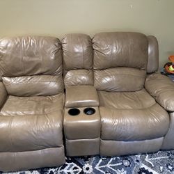 Leather Sofa