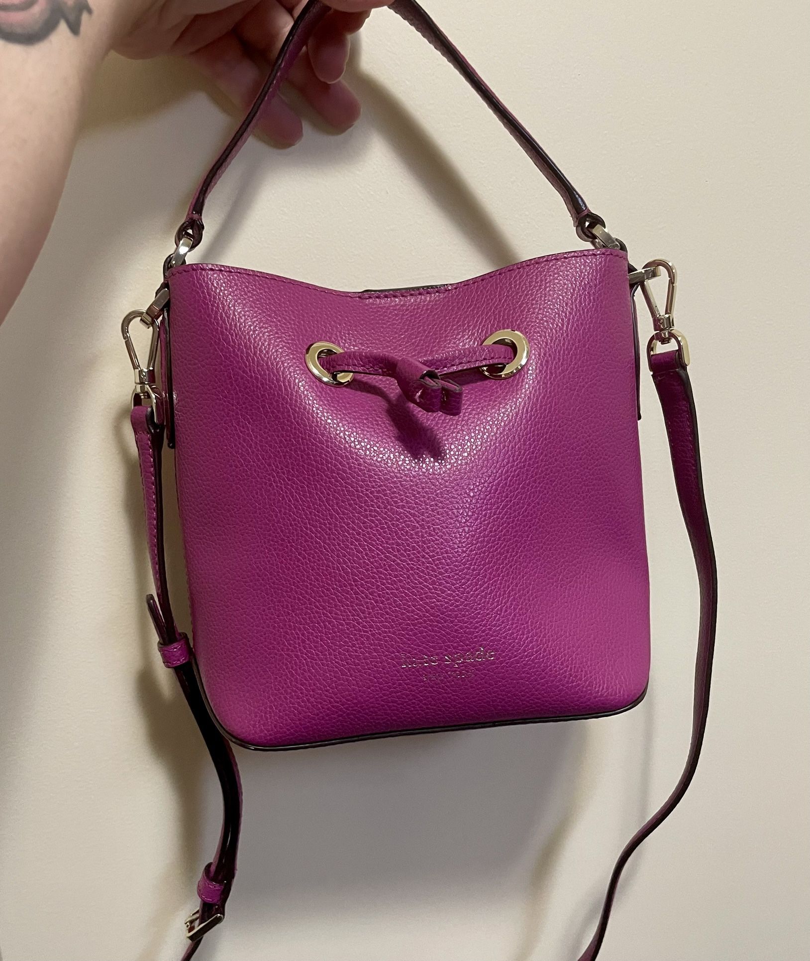 Kate Spade Pink Bucket Bag