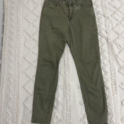 Blank NYC Olive Green Jeans