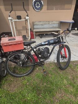 Motorized Bicycle With Engine