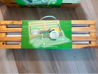2 in 1 volleyball/badminton set
