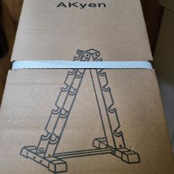 Akyen Dumbbell Rack A Frame 570 Pounds Weight Limit