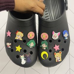 Sailor Moon Croc Charms