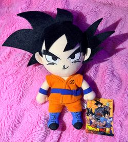 Great Eastern Dragon Ball Z Super Goku 01 Plush 8.5" -  New W/tag