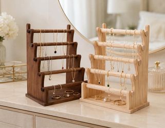 2 Multi-tier Jewelry Display Stand for Necklaces Bracelets
