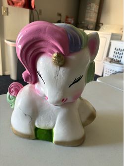 Piggy bank unicorn