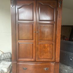 Antique Dresser/ TV Stand/ Closet