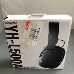 Yamaha YH-L500A Wireless Over-Ear Headphones, Bluetooth, ANC, Hi-Res Audio