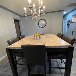 Mesa Con 6 Sillas 