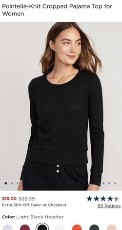 Old Navy Women’s Pajama Top, NWT, $4 