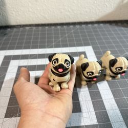 3d Printed Pug Dog 