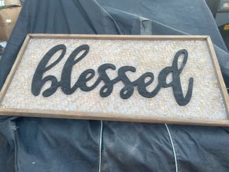 Bless sign