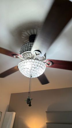 Ceiling fan and light