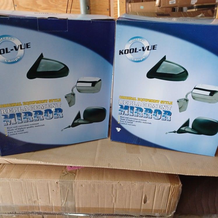 New LH-RH Manual Mirrors GMC Chevy Van Express/ Savanna