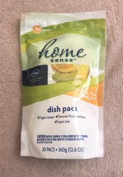 DISHWASHER DETERGENT PACS