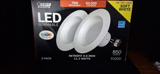 NEW Feit Electric 5-6" LED Retrofit Kit - 2-Pack