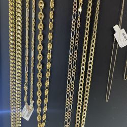 14k Gold Chains 