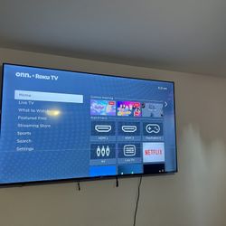 75“ Roku Remote Tv 