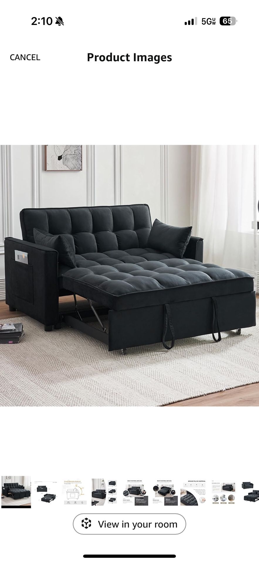 Couch Pull Out Bed