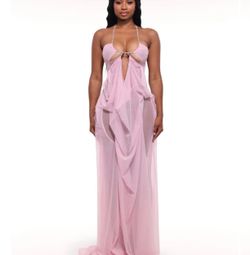 Pink dress from alglist never worn size medium