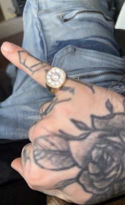 S925 14k Yellow Gold Dip Moissanite Stones