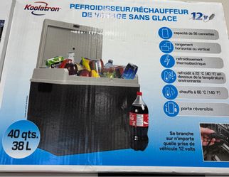 Koolatron 40 q cooler with heating option