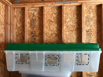 Rat/mice/hedgehog Christmas tree bin cage