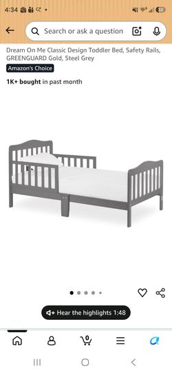 Toddler Bed