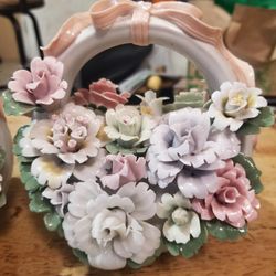 Porcelain Flower Baskets