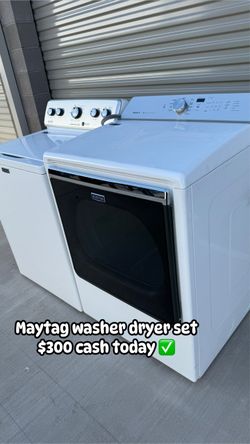Maytag washer dryer