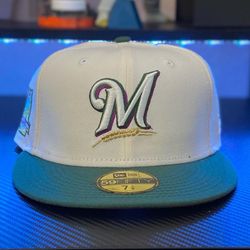 Milwaukee Brewer’s Size 7 1/8 - Purple UV